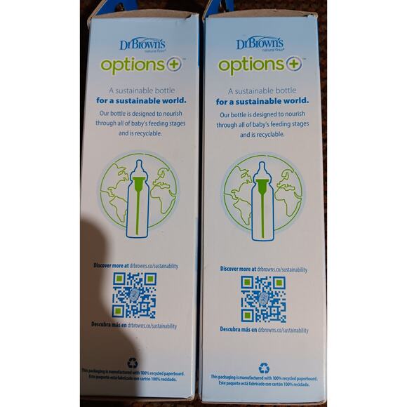 Dr. Brown Anti Colic Bottles NEW 2 TWO 4 oz. Ea. 0 Months+ - Picture 4 of 6